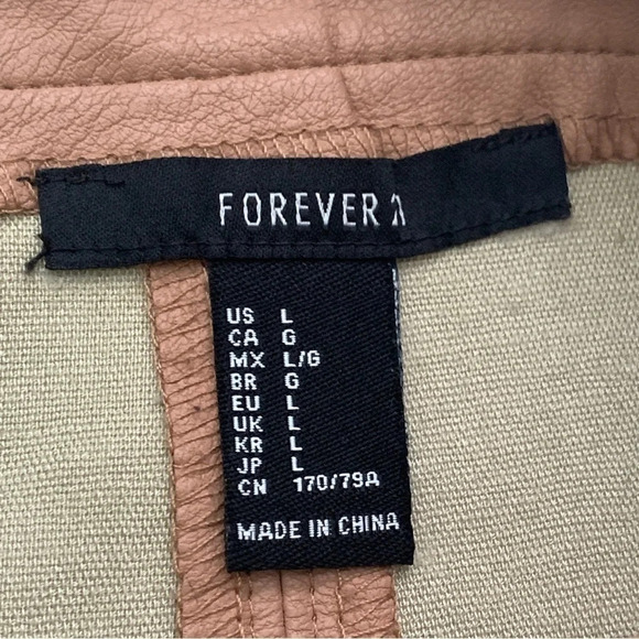 Forever 21 Faux Leather Mini Skirt - Picture 5 of 5